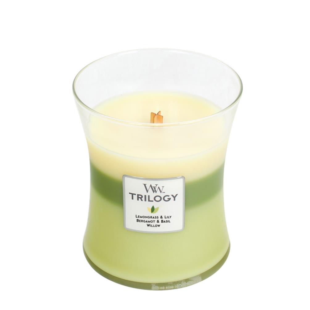 WoodWick Trilogy Garden Oasis Medium Hourglass Candle £18.89